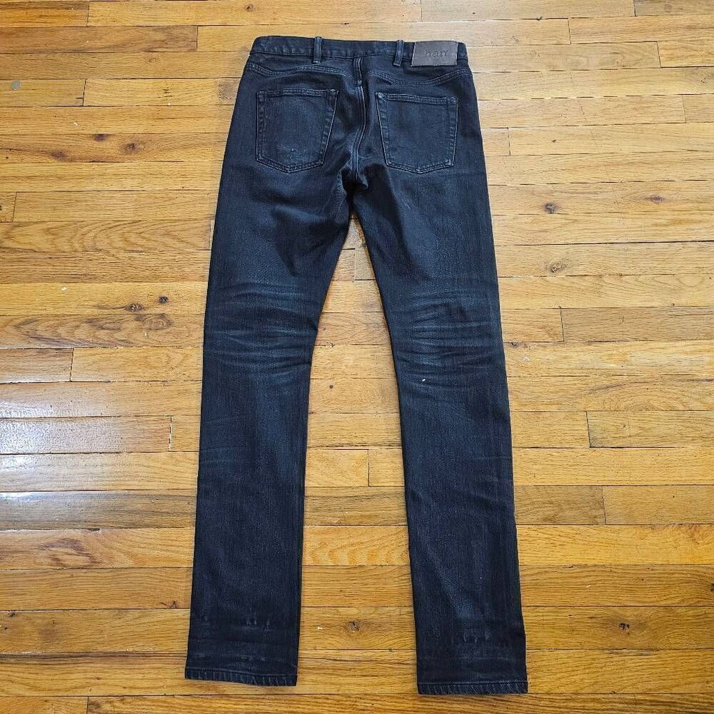 Han Kjobenhavn Mens Selvage Denim Jeans Black 30x31 - Picture 3 of 12